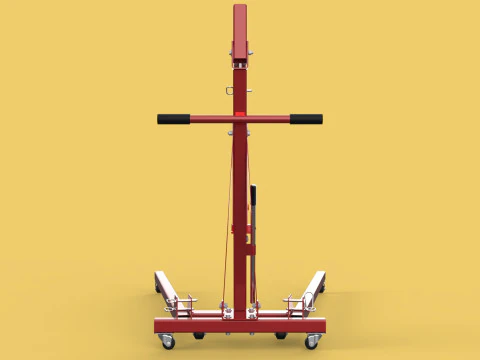 GUINDASTE COM MOTOR HIDR&Aacute;ULICO M&Oacute;VEL MANUAL DE DOBRAMENTO DE ELEVA&Ccedil;&Atilde;O PESADA Modelo 3D