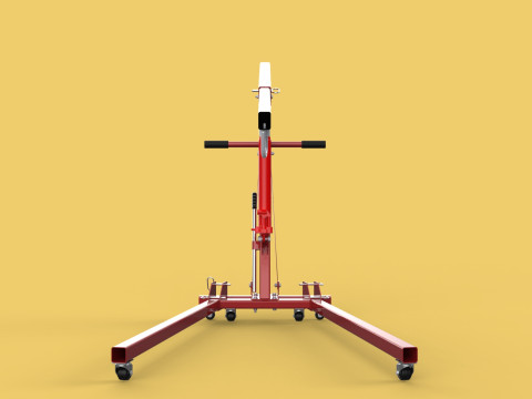 MOBILE HYDRAULIC ENGINE CRANE HOIST HEAVY LIFTING FOLDING MANUAL 3D 模型