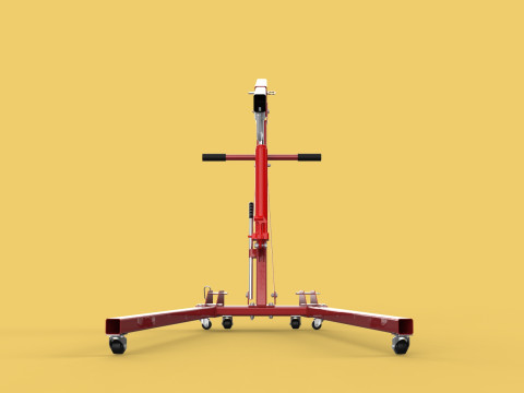 MOBILE HYDRAULIC ENGINE CRANE HOIST HEAVY LIFTING FOLDING MANUAL 3D 模型