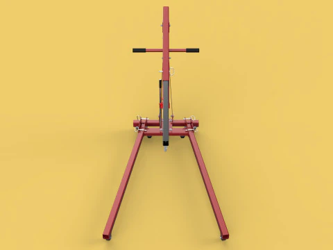 GUINDASTE COM MOTOR HIDR&Aacute;ULICO M&Oacute;VEL MANUAL DE DOBRAMENTO DE ELEVA&Ccedil;&Atilde;O PESADA Modelo 3D