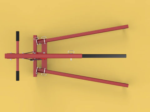 GUINDASTE COM MOTOR HIDR&Aacute;ULICO M&Oacute;VEL MANUAL DE DOBRAMENTO DE ELEVA&Ccedil;&Atilde;O PESADA Modelo 3D