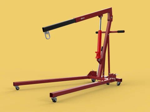 GUINDASTE COM MOTOR HIDR&Aacute;ULICO M&Oacute;VEL MANUAL DE DOBRAMENTO DE ELEVA&Ccedil;&Atilde;O PESADA Modelo 3D