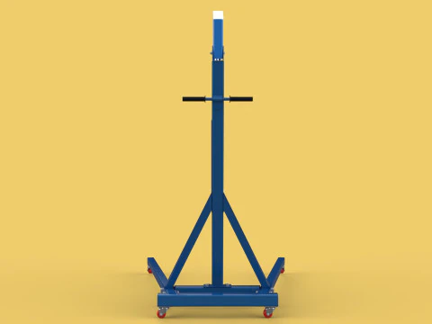 HEAVY DUTY MOBILE HYDRAULIC ENGINE CRANE HOIST LIFTING FOLDABLE 3D Model
