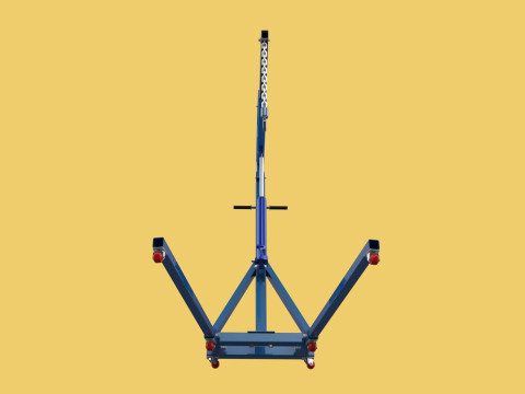 HEAVY DUTY MOBILE HYDRAULIC ENGINE CRANE HOIST LIFTING FOLDABLE 3D 模型