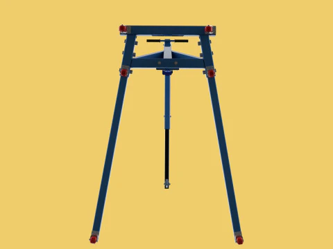 HEAVY DUTY MOBILE HYDRAULIC ENGINE CRANE HOIST LIFTING FOLDABLE 3D Model