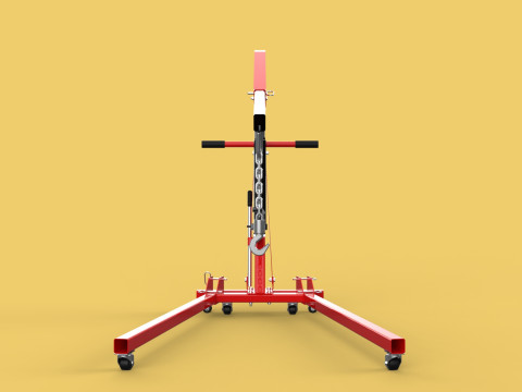 HYDRAULIC JACK ENGINE STAND CRANE HOIST LIFTING FOLDABLE MOBILE 3Dモデル