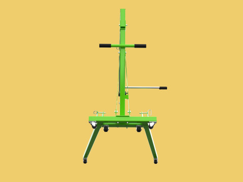 ENGINE CRANE HOIST LIFTING STAND FOLDABLE MOBILE HYDRAULIC JACK 3D Модель