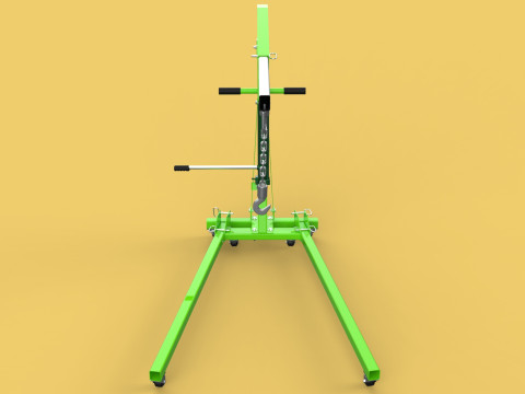 ENGINE CRANE HOIST LIFTING STAND FOLDABLE MOBILE HYDRAULIC JACK 3D Модель