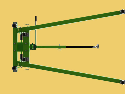 ENGINE CRANE HOIST LIFTING STAND FOLDABLE MOBILE HYDRAULIC JACK 3D Модель