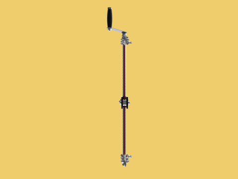 ENGINE HOIST LIFT CRANE BALANCER ENGINE LOAD LEVELER CHAINS HOOK 3D Model