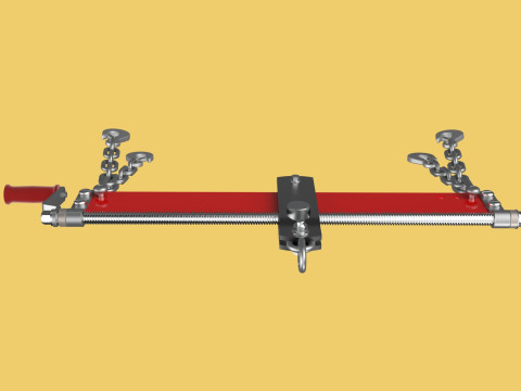 BALANCER LOAD LEVELER ENGINE HOIST LIFT CRANE ENGINE HOOK CHAIN Model 3D