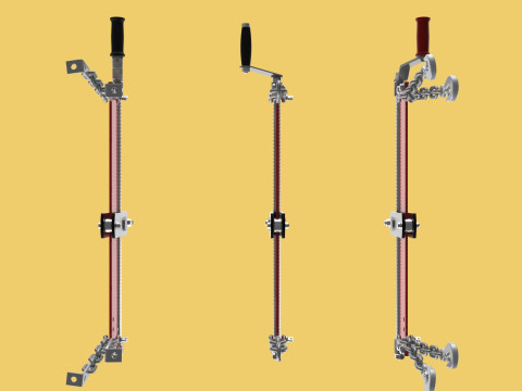 BALANCER LOAD LEVELER ENGINE HOIST LIFT CRANE ENGINE HOOK CHAIN 3D Model