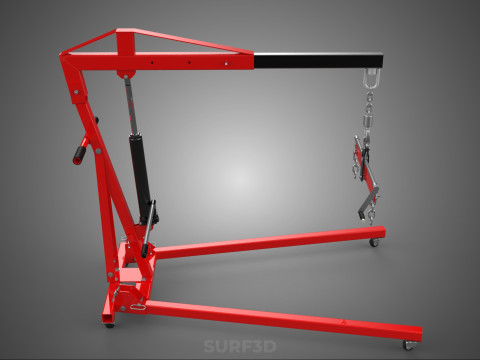 JACK ENGINE CRANE HOIST LIFTING LEVELER BALANCER STABILIZER LOAD 3D Model
