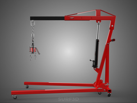 JACK ENGINE CRANE HOIST LIFTING LEVELER BALANCER STABILIZER LOAD 3D Model
