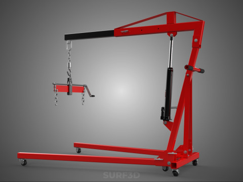 JACK ENGINE CRANE HOIST LIFTING LEVELER BALANCER STABILIZER LOAD 3D Model