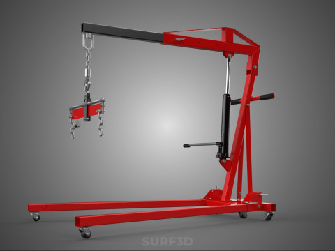 JACK ENGINE CRANE HOIST LIFTING LEVELER BALANCER STABILIZER LOAD 3D Model