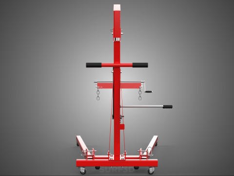 JACK ENGINE CRANE HOIST LIFTING LEVELER BALANCER STABILIZER LOAD 3D Model
