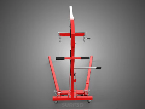 JACK ENGINE CRANE HOIST LIFTING LEVELER BALANCER STABILIZER LOAD 3D Model