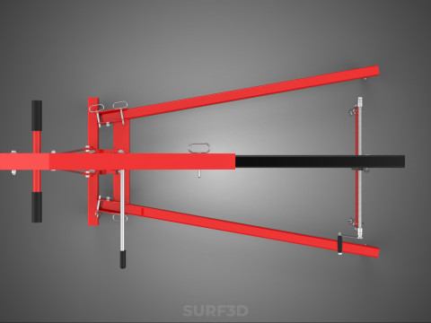 JACK ENGINE CRANE HOIST LIFTING LEVELER BALANCER STABILIZER LOAD 3D Model