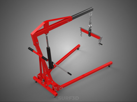 JACK ENGINE CRANE HOIST LIFTING LEVELER BALANCER STABILIZER LOAD 3D Model