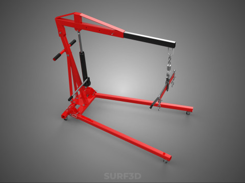 JACK ENGINE CRANE HOIST LIFTING LEVELER BALANCER STABILIZER LOAD 3D Model