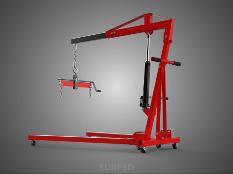JACK ENGINE CRANE HOIST LIFTING LEVELER BALANCER STABILIZER LOAD 3D Model