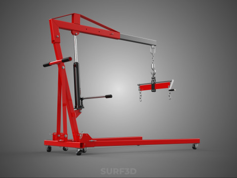 JACK ENGINE CRANE HOIST LIFTING LEVELER BALANCER STABILIZER LOAD 3D Model