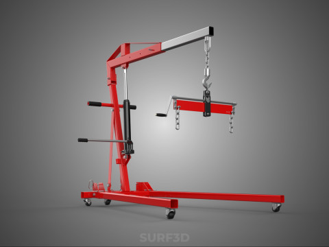 JACK ENGINE CRANE HOIST LIFTING LEVELER BALANCER STABILIZER LOAD 3D Model