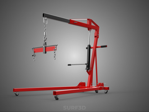 JACK ENGINE CRANE HOIST LIFTING LEVELER BALANCER STABILIZER LOAD 3D Model