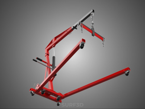 JACK ENGINE CRANE HOIST LIFTING LEVELER BALANCER STABILIZER LOAD 3D Model