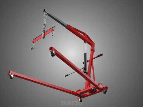 JACK ENGINE CRANE HOIST LIFTING LEVELER BALANCER STABILIZER LOAD 3D Model