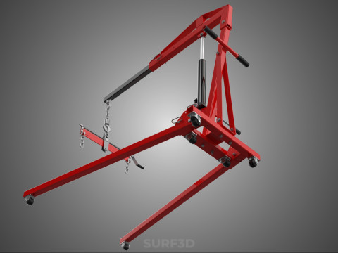 JACK ENGINE CRANE HOIST LIFTING LEVELER BALANCER STABILIZER LOAD 3D Model