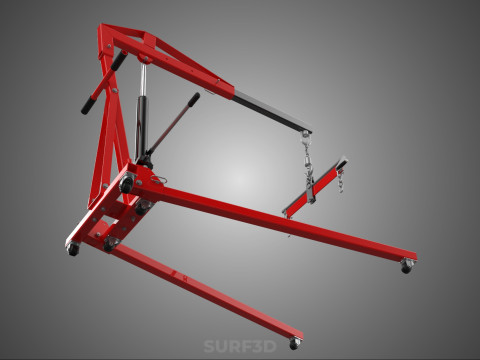 JACK ENGINE CRANE HOIST LIFTING LEVELER BALANCER STABILIZER LOAD 3D Model