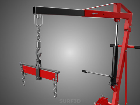 JACK ENGINE CRANE HOIST LIFTING LEVELER BALANCER STABILIZER LOAD 3D Model