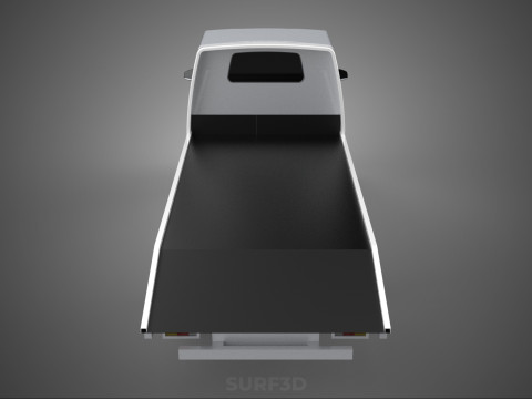 FLATBED TOW TRUCK TOWING TOWTRUCK PICK UP L300 RECOVERY VEHICLE Modelo 3D