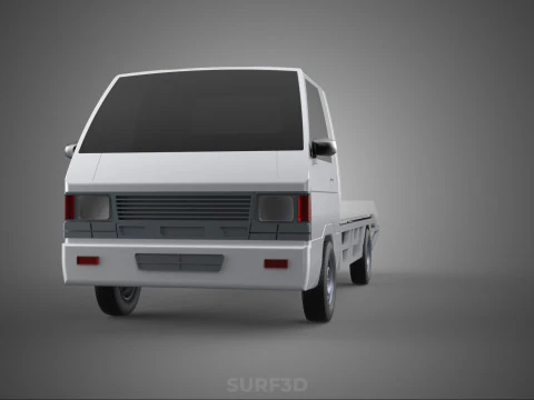 D&eacute;panneuse &agrave; plat remorquage d&eacute;panneuse PICK UP V&Eacute;HICULE DE R&Eacute;CUP&Eacute;RATION L300 Modèle 3D