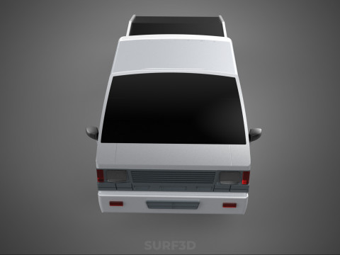 FLATBED TOW TRUCK TOWING TOWTRUCK PICK UP L300 RECOVERY VEHICLE Modelo 3D