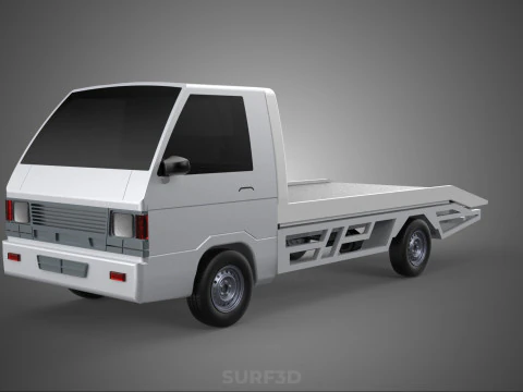 D&eacute;panneuse &agrave; plat remorquage d&eacute;panneuse PICK UP V&Eacute;HICULE DE R&Eacute;CUP&Eacute;RATION L300 Modèle 3D
