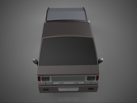 TOW TRUCK FLATBED TOWING TOWTRUCK PICK UP L300 RECOVERY VEHICLE Modelo 3D