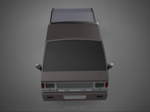 D&eacute;panneuse &agrave; plat remorquage d&eacute;panneuse PICK UP L300 v&eacute;hicule de r&eacute;cup&eacute;ration Modèle 3D
