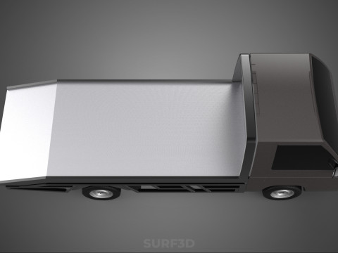 TOW TRUCK FLATBED TOWING TOWTRUCK PICK UP L300 RECOVERY VEHICLE Modelo 3D
