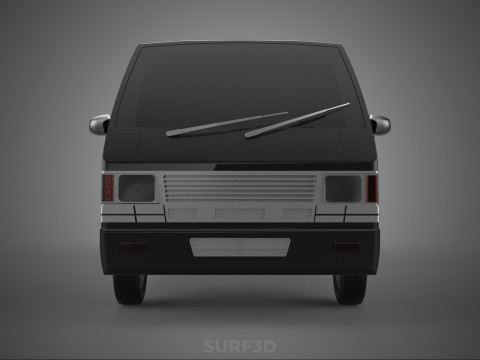 TOWING TOW TRUCK FLATBED TOWTRUCK PICK UP L300 PICKUP VEHICLE 3Dモデル