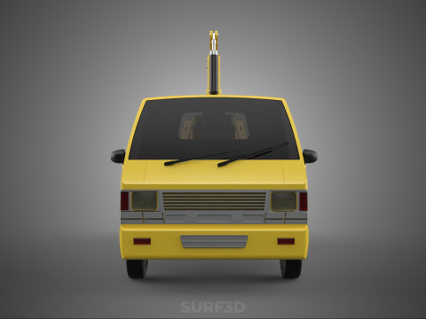 CAR PICK UP TRUCK WOOD LOG TREE LOADER GRAB CRANE LIFTER GRABBER 3D-Modell