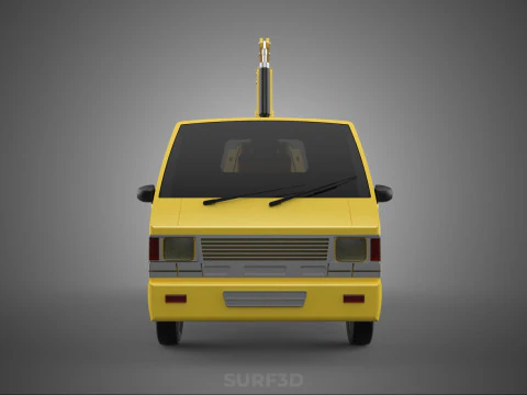 CAR PICK UP TRUCK WOOD LOG TREE LOADER GRAB CRANE LIFTER GRABBER 3D Model