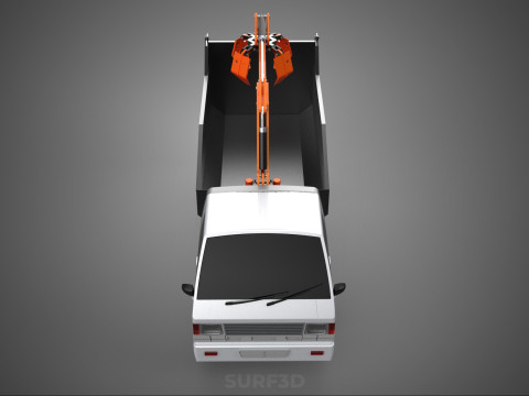 L300 DELICA COLT DUMP TRUCK GRAPPLE CAR PICKUP WOOD LOG PALM OIL Modèle 3D