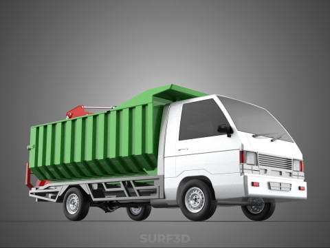 WOOD LOG TREE GRAPPLE TRUCK LOADER CRANE LIFT GRABBER L300 CAR 3Dモデル