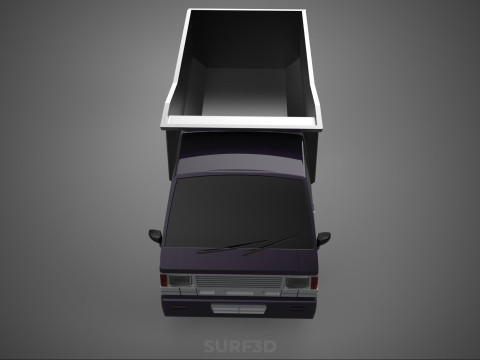 CATTLE TRANSPORT COLT DELICA L300 PICK UP CAR VEHICLE TRUCK MINI 3D 모델