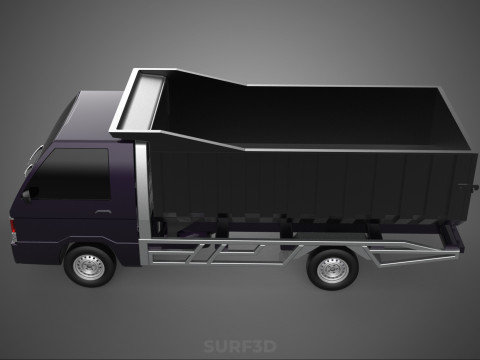 CATTLE TRANSPORT COLT DELICA L300 PICK UP CAR VEHICLE TRUCK MINI 3D 모델