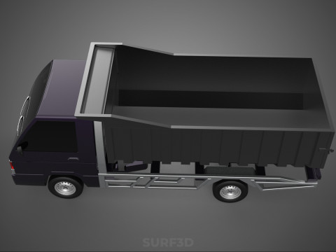 CATTLE TRANSPORT COLT DELICA L300 PICK UP CAR VEHICLE TRUCK MINI 3D 모델