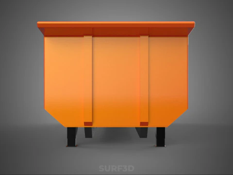 ГРУЗОВИК КРОВАТЬ САМОСВАЛЬНЫЙ КУЗОВ КОРОБКА КОНТЕЙНЕР БУНКЕР ГРУЗОВОЙ АВТОМОБИЛЬ ПИКАП АВТОМОБИЛЬ 3D Модель